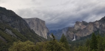 Tunnel View of Yosemite Valley from Wawona